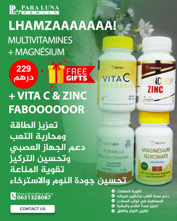 multivitamines +mag
